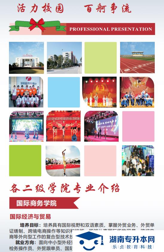 2021年湖南外貿(mào)職業(yè)學院招生簡章（普招版）(圖4)